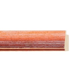 ENCADREMENT ( SANS VERRE ) "BASTIANO" ROUGE (SECTION CADRE : 30-17 (L X H mm)) Eurobaguette 1 - Colorart 