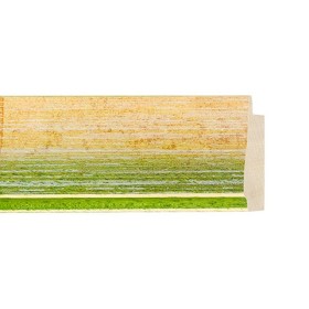 ENCADREMENT ( SANS VERRE ) "BASTIANO" VERT (SECTION CADRE : 44-21 (L X H mm)) Eurobaguette 1 - Colorart 