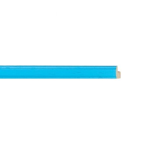 ENCADREMENT ( SANS VERRE ) "SAUTERELLE" BLEU CLAIR (SECTION CADRE : 11-10 (L X H mm)) Eurobaguette 1 - Colorart