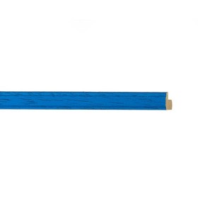 ENCADREMENT ( SANS VERRE ) "SAUTERELLE" BLEU FONCE (SECTION CADRE : 11-10 (L X H mm)) Eurobaguette 1 - Colorart