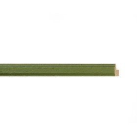 ENCADREMENT ( SANS VERRE ) "SAUTERELLE" VERT OLIVE (SECTION CADRE : 11-10 (L X H mm)) Eurobaguette 1 - Colorart 