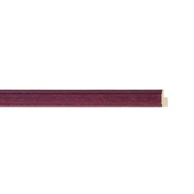 ENCADREMENT ( SANS VERRE ) "SAUTERELLE" AUBERGINE (SECTION CADRE : 11-10 (L X H mm)) Eurobaguette 1 - Colorart