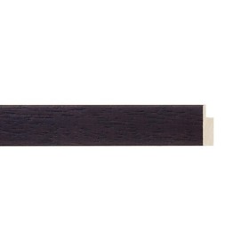 ENCADREMENT ( SANS VERRE ) "FOURMI" WENGE (SECTION CADRE : 20-13 (L X H mm)) Eurobaguette 1 - Colorart