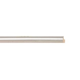 ENCADREMENT ( SANS VERRE ) JONC ARGENT MOUCHETE (SECTION CADRE : 13-14 (L X H mm)) Eurobaguette 1 - Colorart