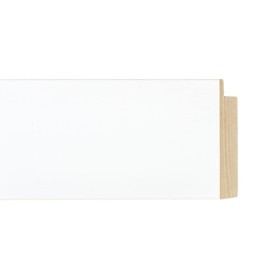 ENCADREMENT ( SANS VERRE ) "MOUCHE" BLANC (SECTION CADRE : 50-20 (L X H mm)) Eurobaguette 1 - Colorart