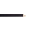 ENCADREMENT ( SANS VERRE ) PLAT NOIR (SECTION CADRE : 10-25 (L X H mm)) Eurobaguette 1 - Colorart 