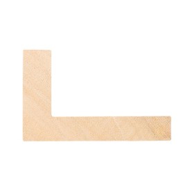 ENCADREMENT ( SANS VERRE ) CAISSE AMERICAINE BLANCHE SUR BOIS (SECTION CADRE : 90-55 (L X H mm)) Eurobaguette 2 - Colorart 