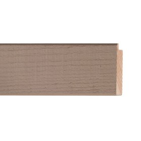 ENCADREMENT ( SANS VERRE ) "PINUS" PLAT PIN BRUN GRIS (SECTION CADRE : 45-15 (L X H mm)) Eurobaguette 1 - Colorart 