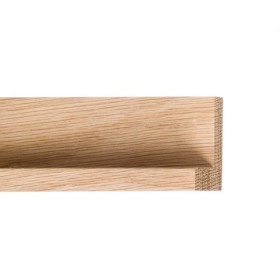 ENCADREMENT ( SANS VERRE ) "SOLID WOOD" CAISSE AMERICAINE CHÊNE (SECTION CADRE : 40-30 (L X H mm)) Eurobaguette 1 - Colorart