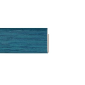ENCADREMENT ( SANS VERRE ) "ANILINE" RAMIN BLEU FONCE (SECTION CADRE : 23-13 (L X H mm)) Eurobaguette 1 - Colorart