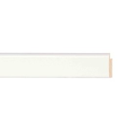 ENCADREMENT ( SANS VERRE ) MEPLAT LAQUE BLANC (SECTION CADRE : 23-13 (L X H mm)) Eurobaguette 1 - Colorart