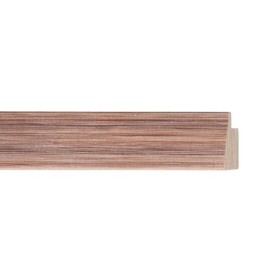 ENCADREMENT ( SANS VERRE ) "COLORE" BRUN (SECTION CADRE : 25-18 (L X H mm)) Eurobaguette 1 - Colorart