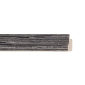 ENCADREMENT ( SANS VERRE ) "COLORE" ANTHRACITE (SECTION CADRE : 25-18 (L X H mm)) Eurobaguette 1 - Colorart