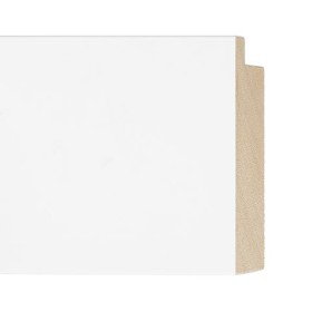 ENCADREMENT ( SANS VERRE ) "BLACK & WHITE" PLAT BLANC (SECTION CADRE : 90-30 (L X H mm)) Eurobaguette 1 - Colorart