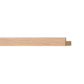 ENCADREMENT ( SANS VERRE ) "SOLID WOOD" CHÊNE 12X25 MM (SECTION CADRE : 12-25 (L X H mm)) Eurobaguette 1 - Colorart