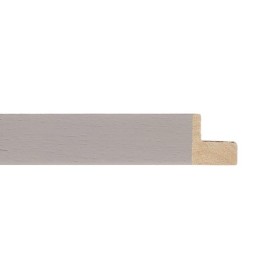 ENCADREMENT ( SANS VERRE ) "AUTHENTICA" PLAT 20X50 MM TAUPE (SECTION CADRE : 20-50 (L X H mm)) Eurobaguette 1 - Colorart