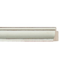 ENCADREMENT ( SANS VERRE ) "RIVIERA" CREUX VERT PASTEL (SECTION CADRE : 24-24 (L X H mm)) Eurobaguette 1 - Colorart