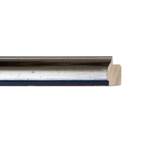 ENCADREMENT ( SANS VERRE ) "SILCOLOREL" BLEU (SECTION CADRE : 23-32 (L X H mm)) Eurobaguette 1 - Colorart