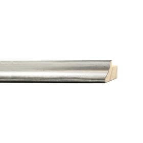 ENCADREMENT ( SANS VERRE ) "METALLI" ARGENT CLAIR IMITATION OXIDATION (SECTION CADRE : 20-29 (L X H mm)) Eurobaguette 1 - Colora