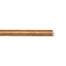 ENCADREMENT ( SANS VERRE ) BOMBE IMITATION OR (SECTION CADRE : 13-13 (L X H mm)) Eurobaguette 1 - Colorart