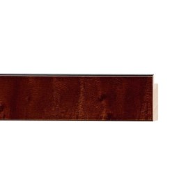 ENCADREMENT ( SANS VERRE ) CARRE LOUPE D'ORME SATINE (SECTION CADRE : 30-15 (L X H mm)) Eurobaguette 1 - Colorart 