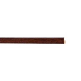 ENCADREMENT ( SANS VERRE ) PLAT NOYER FONCE VERNI (SECTION CADRE : 10-13 (L X H mm)) Eurobaguette 1 - Colorart