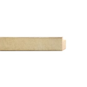 ENCADREMENT ( SANS VERRE ) "CONFIRMATION" PLAT ARGENT SUR PLATRE 20X20 MM (SECTION CADRE : 20-20 (L X H mm)) Eurobaguette 1 - Co