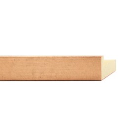 ENCADREMENT ( SANS VERRE ) "CONFIRMATION" PLAT CUIVRE SUR PLATRE 20X50 MM (SECTION CADRE : 20-50 (L X H mm)) Eurobaguette 1 - Co