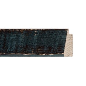 ENCADREMENT ( SANS VERRE ) "DECO FOREST" COUNTRY VERT (SECTION CADRE : 38-33 (L X H mm)) Eurobaguette 1 - Colorart