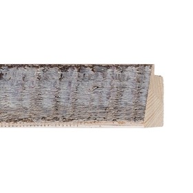 ENCADREMENT ( SANS VERRE ) "DECO FOREST" COUNTRY GRIS (SECTION CADRE : 38-33 (L X H mm)) Eurobaguette 1 - Colorart
