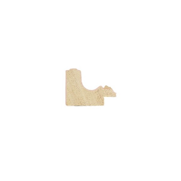 ENCADREMENT ( SANS VERRE ) "EMPIRE" ARGENT (SECTION CADRE : 42-32 (L X H mm)) Eurobaguette 2 - Colorart 