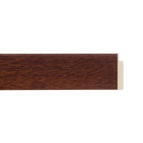 ENCADREMENT ( SANS VERRE ) PLAT NOYER FONCE VERNI (SECTION CADRE : 30-13 (L X H mm)) Eurobaguette 1 - Colorart