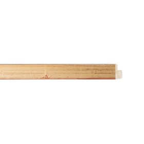 ENCADREMENT ( SANS VERRE ) PLAT DORE A L'EAU ESPAGNOL (SECTION CADRE : 10-15 (L X H mm)) Eurobaguette 1 - Colorart