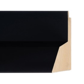 ENCADREMENT ( SANS VERRE ) CAISSE AMERICAINE TOP INCLINE AVEC FEUILLURE (SECTION CADRE : 89-75 (L X H mm)) Eurobaguette 1 - Colo