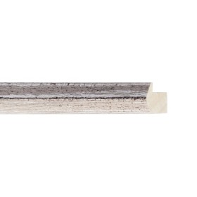 ENCADREMENT ( SANS VERRE ) "ZEPPINA" BRUN CLAIR FAIT A LA MAIN (SECTION CADRE : 18-34 (L X H mm)) Eurobaguette 1 - Colorart