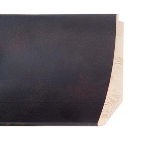 ENCADREMENT ( SANS VERRE ) CREUX UNI NOIR (SECTION CADRE : 120-65 (L X H mm)) Eurobaguette 1 - Colorart