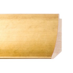 ENCADREMENT ( SANS VERRE ) DORE (SECTION CADRE : 70-40 (L X H mm)) Eurobaguette 1 - Colorart
