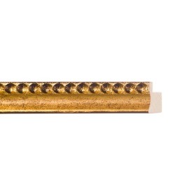 ENCADREMENT ( SANS VERRE ) DORE - FILET DECORATIF (SECTION CADRE : 20-20 (L X H mm)) Eurobaguette 1 - Colorart