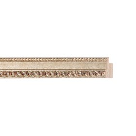 ENCADREMENT ( SANS VERRE ) ARGENT - FILET DECORATIF (SECTION CADRE : 17-15 (L X H mm)) Eurobaguette 1 - Colorart 