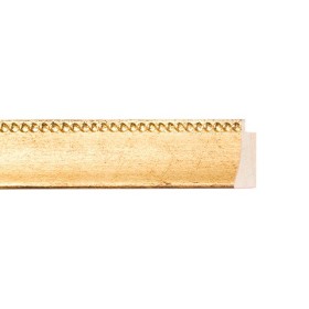 ENCADREMENT ( SANS VERRE ) DORE - FILET DECORATIF (SECTION CADRE : 25-20 (L X H mm)) Eurobaguette 1 - Colorart