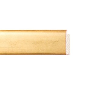 ENCADREMENT ( SANS VERRE ) DORE (SECTION CADRE : 35-15 (L X H mm)) Eurobaguette 1 - Colorart