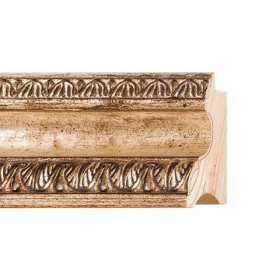 ENCADREMENT ( SANS VERRE ) CREUX ARGENT (SECTION CADRE : 55-40 (L X H mm)) Eurobaguette 1 - Colorart