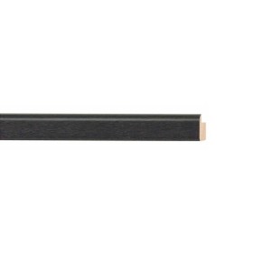 ENCADREMENT ( SANS VERRE ) RAMIN MAT ANTHRACITE (SECTION CADRE : 14-14 (L X H mm)) Eurobaguette 1 - Colorart