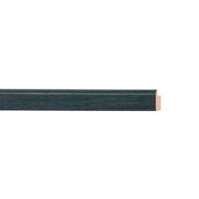 ENCADREMENT ( SANS VERRE ) RAMIN MAT BLEU (SECTION CADRE : 14-14 (L X H mm)) Eurobaguette 1 - Colorart