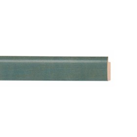 ENCADREMENT ( SANS VERRE ) RAMIN MAT GRIS-BLEU (SECTION CADRE : 23-13 (L X H mm)) Eurobaguette 1 - Colorart