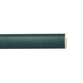 ENCADREMENT ( SANS VERRE ) RAMIN MAT BLEU (SECTION CADRE : 23-13 (L X H mm)) Eurobaguette 1 - Colorart 