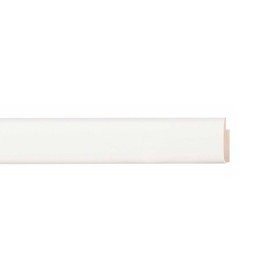 ENCADREMENT ( SANS VERRE ) **PLAT BLANC SATINE (SECTION CADRE : 21-13 (L X H mm)) Eurobaguette 1 - Colorart
