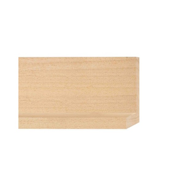 ENCADREMENT ( SANS VERRE ) CAISSE AMERICAINE AYOUS BRUTE (SECTION CADRE : 56-43 (L X H mm)) Eurobaguette 1 - Colorart 