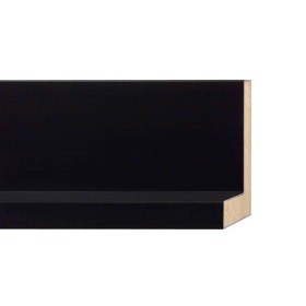 ENCADREMENT ( SANS VERRE ) CAISSE AMERICAINE NOIRE (SECTION CADRE : 56-43 (L X H mm)) Eurobaguette 1 - Colorart 