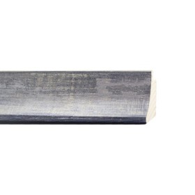 ENCADREMENT ( SANS VERRE ) "ARTISTICA" BLEU PASTEL/ARGENT (SECTION CADRE : 34-33 (L X H mm)) Eurobaguette 3 - Colorart